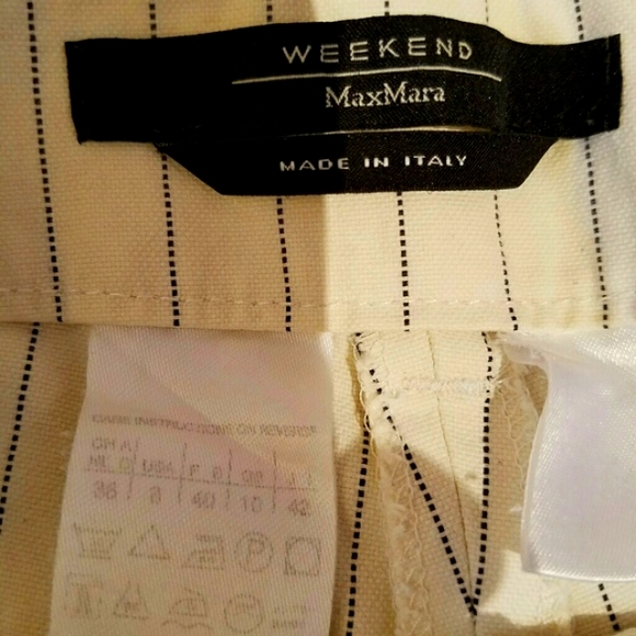 Max Mara Weekend Pinstripe Trousers - Picture 6 of 12